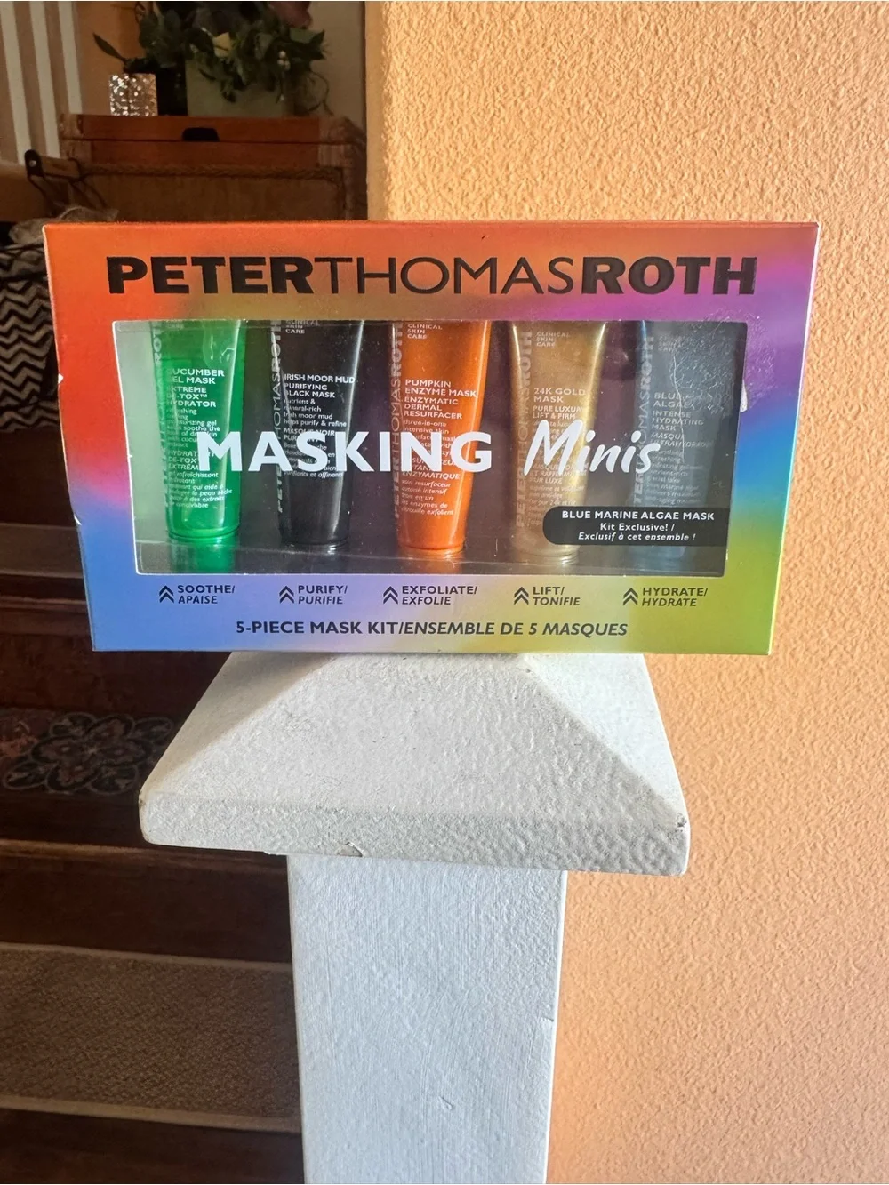 Peter Thomas Roth Masking Minis 5-Piece Kit - Green, Black, Orange, Gold, Blue